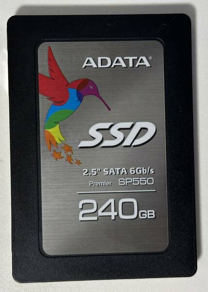 ADATA SSD 240GB SATA 2.5インチ 使用時間短い