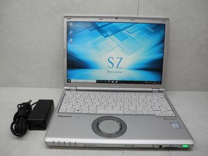 ☆1円☆第7世代☆累積8330☆高解像度☆CF-SZ6BDBVS☆Core i5 2.50GHz/8GB/SSD256GB/Sマルチ/無線/Bluetooth/カメラ/Office/DtoD領域☆