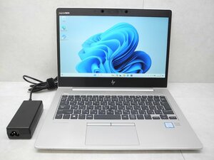 *1 иен * no. 8 поколение *HP*EliteBook 830G6* высота разрешение 1920×1080*Core i5 1.60GHz/8GB/SSD128GB/ беспроводной /Bluetooth/ камера /Office/Win11*