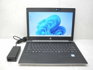 *1 иен старт * no. 8 поколение *HP*ProBook 430G5*Core i5 1.60GHz/8GB/SSD256GB/ беспроводной /Bluetooth/WWAN/ камера /Office/Windows 11 Pro*