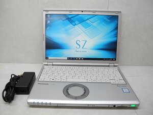 ☆1円☆第7世代☆CF-SZ6RDQVS☆累積7040☆高解像度☆Core i5 2.60GHz/8GB/SSD256GB/Sマルチ/無線/Bluetooth/カメラ/Office/DtoD領域☆