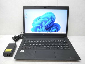 *1 иен * no. 10 поколение * Toshiba dynabook S73/FR* высота разрешение 1,920×1,080*Core i5 1.60GHz/8GB/SSD256GB/ беспроводной /Bluetooth/ камера /Office/Win11*