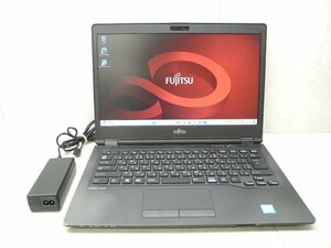 *1 иен * no. 7 поколение * Fujitsu *LIFEBOOK U747/P* высота разрешение 1920×1080*Core i5 2.60GHz/4GB/SSD128GB/ беспроводной /Bluetooth/Office/Win11 DtoD территория *