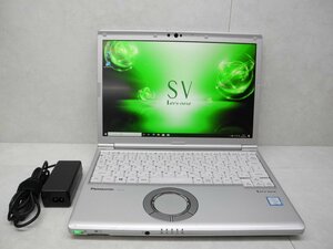 ☆1円☆第8世代☆CF-SV7RDCVS☆累積6110☆高解像度1920×1200☆Core i5 1.70GHz/8GB/SSD256GB/無線/Bluetooth/カメラ/Office/DtoD領域☆