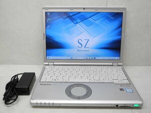 ☆1円☆第6世代☆CF-SZ5VDFVS☆累積15510☆高解像度1920×1200☆Core i3 2.30GHz/4GB/SSD128GB/無線/Bluetooth/カメラ/Office/Win11☆