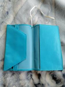  book cover new book version. size Amazon private person use used long-term keeping goods book mark cord equipped light blue outside fixed form 