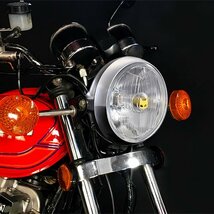 ■マーシャル888ドライビングランプ 白レンズ 黒ケース　GS400　GSX250E　GSX400E 　CB400　HAWK　他 (800-8203)_画像2