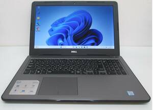 ◆１円スタート◆i5-7200U◆DELL INSPIRON15 5567◆Windows11 ◆SSD256GB◆メモリ4GB◆ 