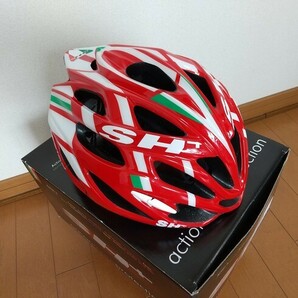 SH+ ロードヘルメット 自転車ヘルメット サイクリング オンロード ヒルクライム スプリント レース ツーリング 超美品 サイズ55～60㎝の画像1