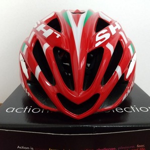 SH+ ロードヘルメット 自転車ヘルメット サイクリング オンロード ヒルクライム スプリント レース ツーリング 超美品 サイズ55～60㎝の画像2