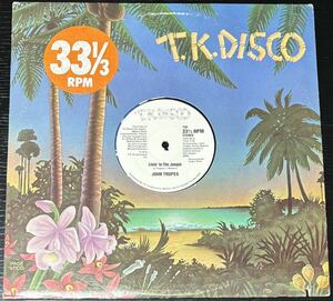 John Tropea - Livin' In The Jungle US Original Promo盤 DJ Harvey Loft Cosmic Disco