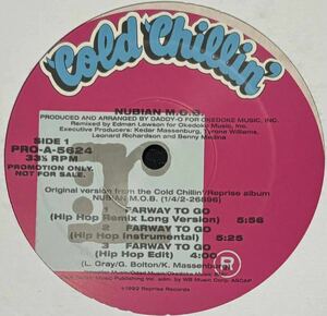 Nubian M.O.B. Farway To Go US Original Promo盤 90's Hip Hop Summer Madness