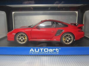 1/18 オートアート ポルシェ 911(997) GT2 RS レッド 777964