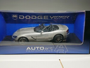 1/18 オートアート ダッジ バイパー SRT-10 2003 シルバー