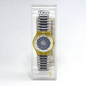 【ジャンク】SWATCH スウォッチ BLUE SEGMENT ブルーセグメント GK148 メタルバンド 匿名配送