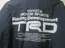 TRD当時物90's　TOYOTA　MOTOR　SPORTS　ナイロンジャケット　トヨタモータースポーツレーシング　ディベロップメント昭和レトロビンテージ_画像8