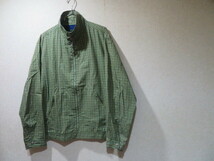 J.CREW（ジェイクルー）90s 巨人タグ　ジップアップジャケット（薄手）M　チェック柄（株レナウン）ビンテージ_画像1