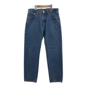 Levi's リーバイス 505 デニムパンツ アメカジ ブルー (メンズ W33 L32) 中古 古着 Q5101