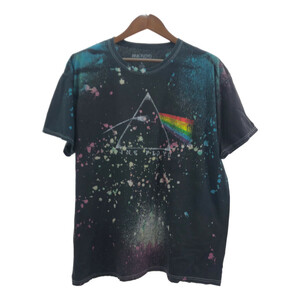 PINK FLOYD ピンク・フロイド 狂気 半袖Ｔシャツ バンドT ブラック (メンズ L) 中古 古着 Q5870