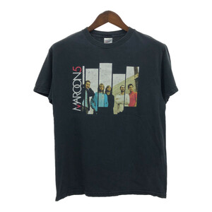 MAROON5 マルーン5 半袖Ｔシャツ バンドT ブラック (メンズ M) 中古 古着 Q5986