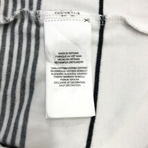 Polo by Ralph Lauren ポロ ラルフローレン ポロシャツ ボーダー ホワイト (メンズ XL) 中古 古着 Q6099_画像3