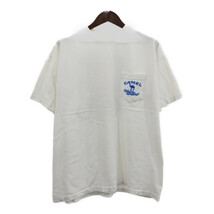 90年代 CAMEL キャメル ポケット 半袖Ｔシャツ ホワイト (メンズ XL) 中古 古着 Q6012_画像1