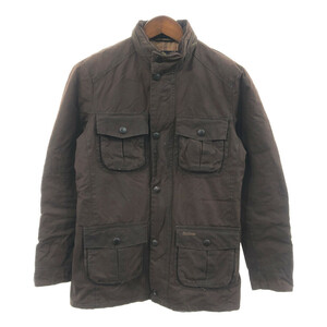 2000年代〜 Barbour バブアー CORBRIDGE オイルドジャケット ユーロ ブラウン (レディース S) 中古 古着 P6638