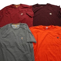 古着卸 まとめ売り ブランドMIX 半袖Tシャツ 16枚セット (メンズ XL /2XL ) カーハート ノーティカ トミー ディッキーズ MS9752_画像2