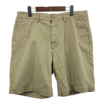 Polo by Ralph Lauren ポロ ラルフローレン PROSPECT SHORT チノショートパンツ ポロチノ ベージュ (メンズ W34) 中古 古着 Q6475_画像1