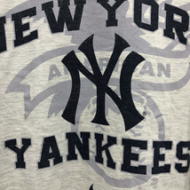 NIKE ナイキ MLB ニューヨーク・ヤンキース 半袖Ｔシャツ 大きいサイズ プロチーム グレー (メンズ 2XL) 中古 古着 Q6479_画像5