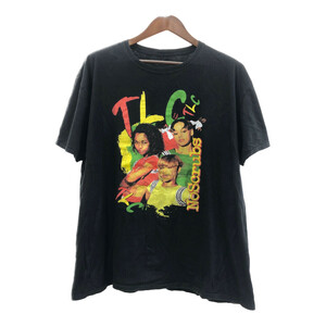 TLC No Scrubs 半袖Ｔシャツ ブラック (メンズ 2XL) 中古 古着 Q6490