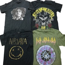 古着卸 まとめ売り 音楽・バンド 半袖Tシャツ 16枚セット (メンズ XL ) キッス ACDC デフレパード ウィリーネルソン ガンズ MS9866_画像3