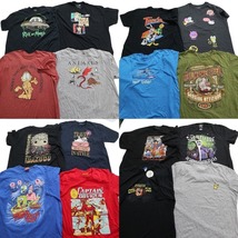 古着卸 まとめ売り キャラクター 半袖Tシャツ 16枚セット (メンズ 2XL /3XL ) ドラゴンボール　ピカチュウ　ヒロアカ MS9939_画像1