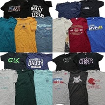 古着卸 まとめ売り カラーmix プリント 半袖Tシャツ 20枚セット (メンズ L ) 英字ロゴプリント ワンポイントロゴ アニマル MT0168_画像1