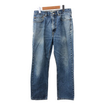 00年代 Levi's リーバイス 505 デニムパンツ アメカジ ブルー (メンズ W33 L30) 中古 古着 Q6938_画像1