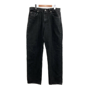 Wrangler ラングラー デニムパンツ ブラック (メンズ W34 L32) 中古 古着 Q6956