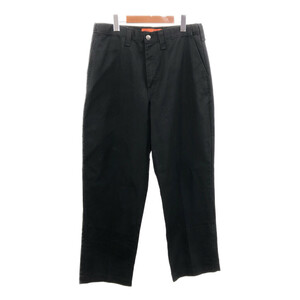 Dickies ディッキーズ ワークパンツ ブラック (メンズ W34 L30) 中古 古着 Q7007