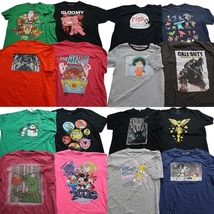 古着卸 まとめ売り カラーmix プリント 半袖Tシャツ 16枚セット (メンズ XL ) キャラクター カラーMIX ミッキー MS9375 1円スタート_画像1