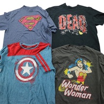 古着卸 まとめ売り マーベル DCコミック 半袖Tシャツ 16枚セット (メンズ XL ) スーパーマン ブラックパンサー MS9387 1円スタート_画像5