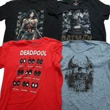 古着卸 まとめ売り マーベル DCコミック 半袖Tシャツ 16枚セット (メンズ L ) ハーレクイン デッドプール MS9391 1円スタート_画像2