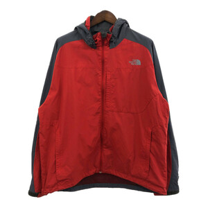 THE NORTH FACE ノースフェイス マウンテンパーカー アウトドア 大きいサイズ レッド (メンズ 2XL) 中古 古着 Q7092