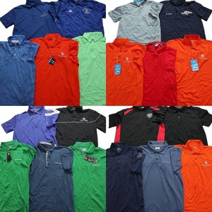  old clothes . set sale polo-shirt 20 pieces set ( men's S /M ) color MIX Colombia Adidas border MS9624 1 jpy start 