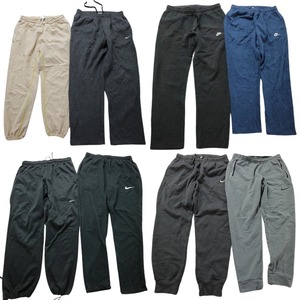  old clothes . set sale Nike sweat pants 8 pieces set ( men's L ) color MIX one Point MS7506 1 jpy start 