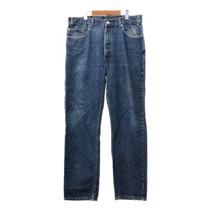 00年代 USA製 Levi's リーバイス 505 デニムパンツ 大きいサイズ ブルー (メンズ W38 L34) 中古 古着 Q7170