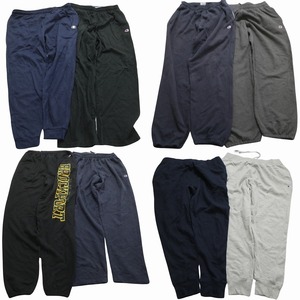  old clothes . set sale Champion pants 8 pieces set ( men's XL /2XL ) brand Logo American Casual single color series MS7296 1 jpy start 