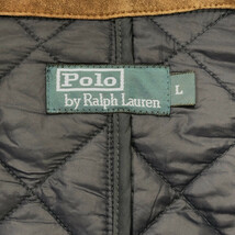 Polo by Ralph Lauren ポロ ラルフローレン キルティングジャケット ネイビー (メンズ L) 中古 古着 Q5936_画像6