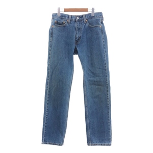 Levi's リーバイス 505 デニムパンツ ブルー (メンズ W30 L32) 中古 古着 Q7503