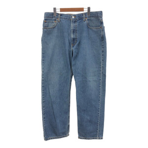 00年代 Levi's リーバイス 505 デニムパンツ ブルー (メンズ W36 L30) 中古 古着 Q7538