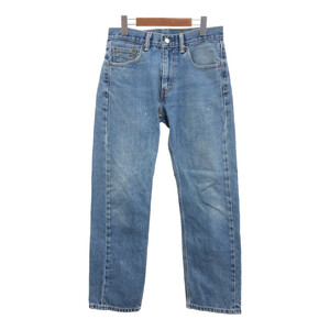 Levi's リーバイス 505 デニムパンツ ブルー (メンズ W30 L30) 中古 古着 Q7544