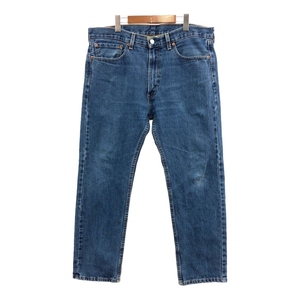 Levi's リーバイス 505 デニムパンツ ブルー (メンズ W36 L30) 中古 古着 Q8284